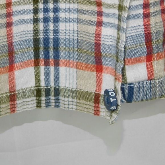 Tommy Jeans Short Sleeve Plaid Shirt - Picture 6 of 7